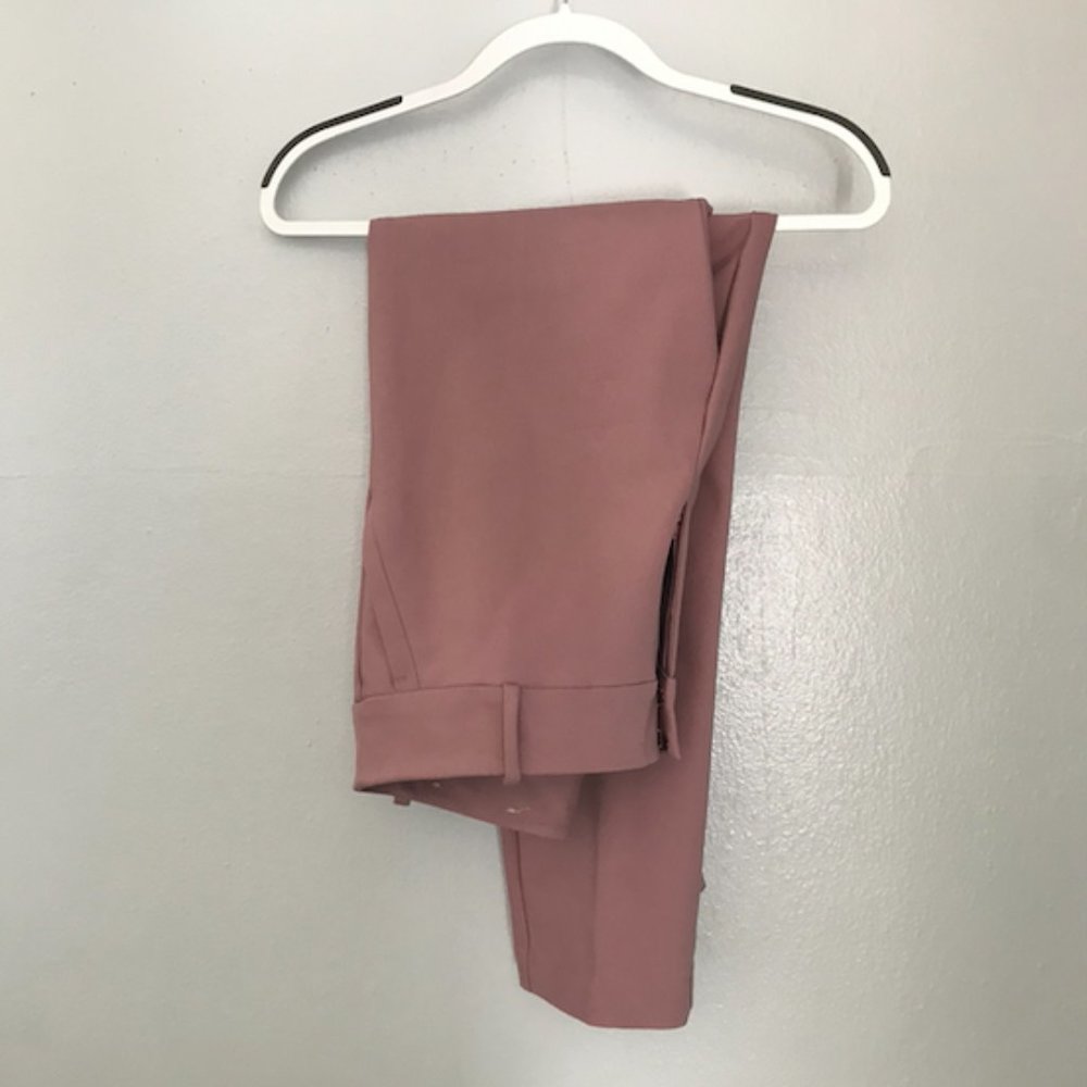 LOFT Outlet Skinny Modern Ankle Pants in Mauve